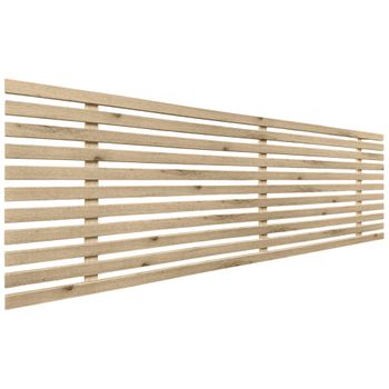 Cabecero De Madera Reciclada Dm Estilo Palet Japones 135x46cm Camas 120/135 - Cambrian Madera