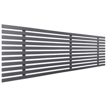 Cabecero De Madera Reciclada Dm Estilo Palet Japones 145x46cm Camas 135/140 - Gris Sólido