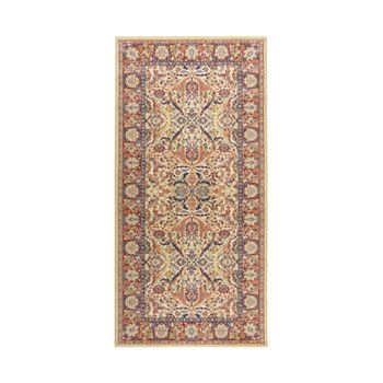 Alfombra Clásica De Pura Lana Virgen 70x135cm Gasteiz 03 Beige