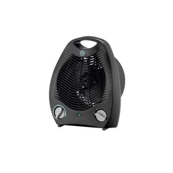 Calefactor 2000w | Termoventilador | Calefactor Bajo Consumo | Estufa Eléctrica Pequeña | Calefactor Eléctrico Calienta Rápido Negro  Negro