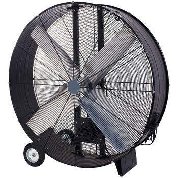 Ventilador Industrial 1000w | Ventilador De Suelo Ø 112 Cm De Diámetro | Ventilador Gigante Industrial De Suelo Máximum