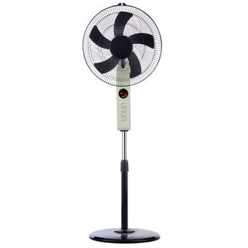 Ventilador De Pie Silencioso 45w | Ventilador De Pie Con Mando A Distancia | Ventilador De Pie Circus Negro Y Beige