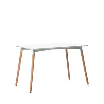 Mesa Fija Mdf, Melamina Klast Home Nórdico 120 X 75 Cm - Blanco