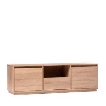 Mueble Tv 150 Pb, Melamina Klast Home Nórdico 148 X 47 Cm - Natural