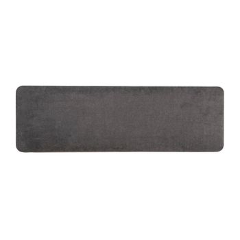 Cabecero Doble Poliéster Klast Home Contemporáneo 166 X 53 Cm - Gris Oscuro