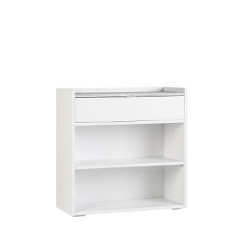 Mueble Recibidor Pb, Melamina Klast Home Nórdico 80 X 80 Cm - Blanco