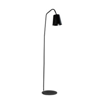 Lámpara De Pie Metal Klast Home Moderno 26 X 138,5 Cm - Negro