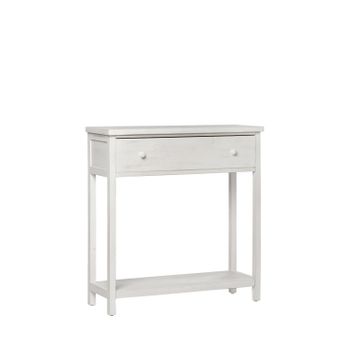 Mueble Recibidor Madera De Pino Klast Home Vintage 80 X 85 Cm - Branco