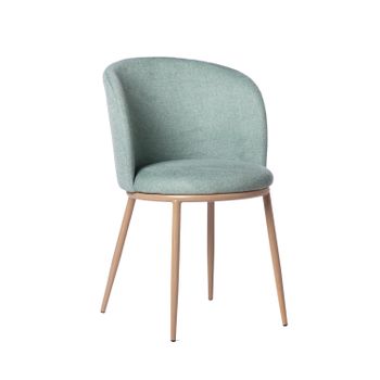 Silla De Comedor Poliéster Klast Home Nórdico 51 X 80 Cm - Menta