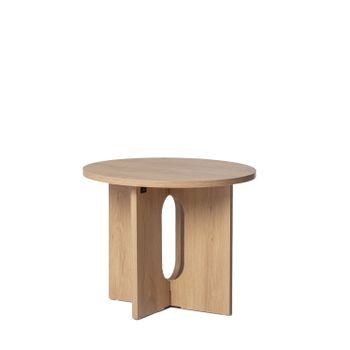 Mesa Auxiliar Mdf, Melamina Klast Home Nórdico 50 X 40 Cm - Natural