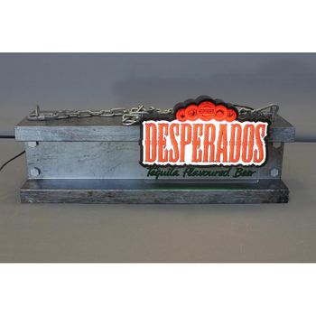 Donclaif Letrero Led Luminoso Desperados Tipo Viga Decoraciones Para Fiestas ;