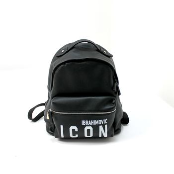 Mochila Icon Dsquared2 Ibrahimovic - Negro ;