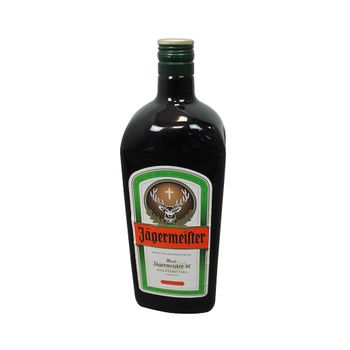 Botella Gigante Decorativa De Cristal Jägermeister - Verde 11x32x9,5cm - Spazioluzio ;