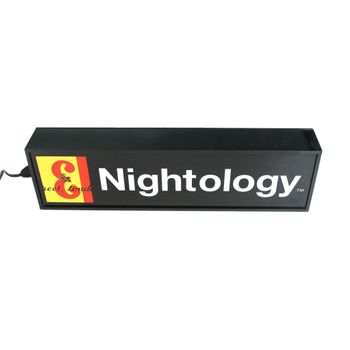 Spazioluzio - Letrero Luminoso Metálico J&b Nightology 40cm Negro