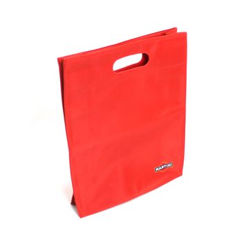 Bolsa De Regalo De Tela Roja 41cm Oficial Martini ;