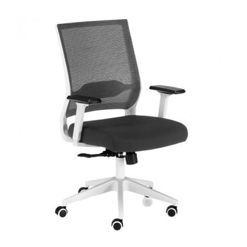 Silla Ergonómica De Oficina Sidney De Euromof – Color Blanco 63x54x99/107cm Articulo Exposicion - Spazioluzio ;