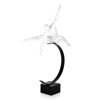 Estatua Energy Gigante Color Blanco 80 X 46 X 37 Cm - Spazioluzio ;