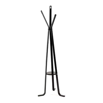 Perchero Try En Madera Negra 180cm - Spazioluzio