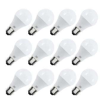 Pack X 12 bombillas Led A60 E27 Estándar 9w (=60w) 806lm Blanco Neutro 4000k 10000h Orion91 Simply ;