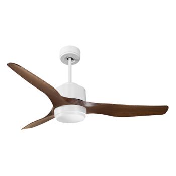 Ventilador De Techo Ø127 Cm Con Wifi Reversible Hypersilence Para 35 M²