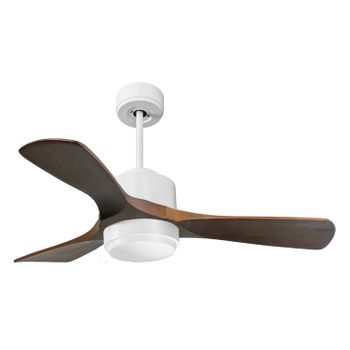 Ventilador De Techo Ø106 Cm Con Wifi Reversible Hypersilence Para 20 M²