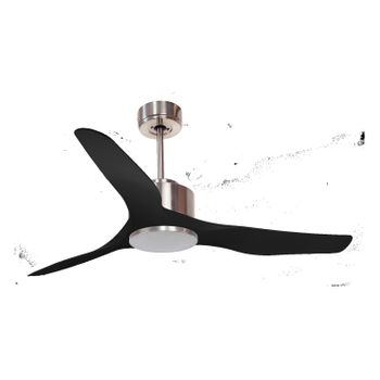 Ventilador De Techo Ø127 Cm Con Wifi Reversible Hypersilence Para 35 M²