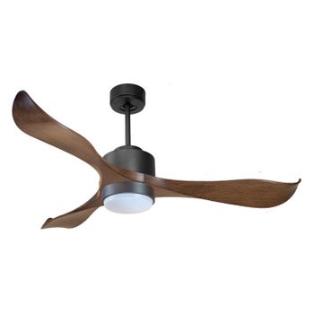 Ventilador De Techo Ø132 Cm Con Wifi Reversible Hypersilence Para 35 M²