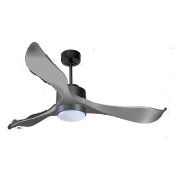 Ventilador De Techo Ø132 Cm Con Wifi Reversible Hypersilence Para 35 M²