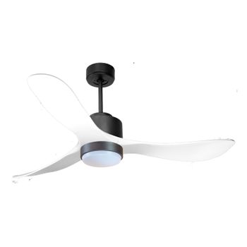 Ventilador De Techo Ø132 Cm Con Wifi Reversible Hypersilence Para 35 M²