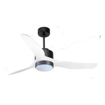 Ventilador De Techo Ø127 Cm Con Wifi Reversible Hypersilence Para 35 M²