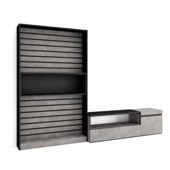 Conjunto Muebles Salón Báltico Estilo Moderno Comedor Mesa Tv