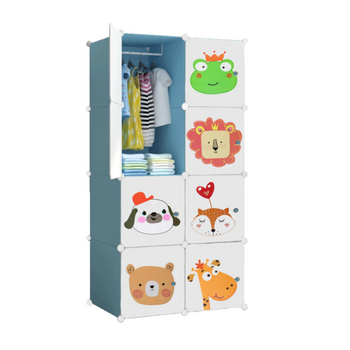 Librería Infantil para niños Estantería para Juguetes para niños con  Compartimentos de Almacenamiento y 3 cestas 63x28x80 cm KMB34-W SoBuy ES