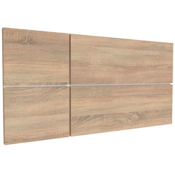 Cabecero Cama 100 Cm Estilo Nórdico, Cabeceros De Madera Originales, Cabezal Decorativo Madera  Briebe Natura