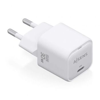 Cargador Gan De Pared Aisens Asch-30w1p018-w/ 1xusb Tipo-c/ 30w