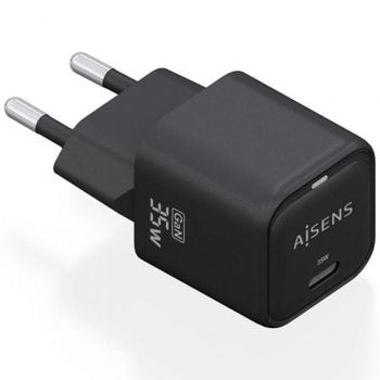 Cargador Gan De Pared Aisens Asch-35w1p023-bk/ 1xusb Tipo-c/ 35w