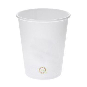 Vasos Para Café Blancos Eco Plastic Free Pack De  Pack De  50 Unidades