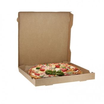 Cajas De Pizza Kraft Pequeña-mediana (30cm) 100 Unidades