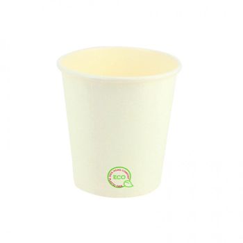 Vasos para café blancos ECO plastic free