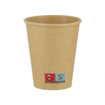 Vasos Para Café Cartón Kraft Pack De  Pack De  50 Unidades