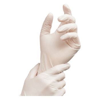 Guantes De Látex Sin Polvo Talla S Pack De 100 Unidades