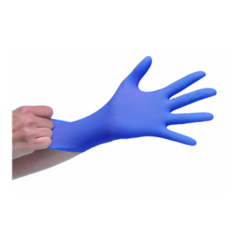 Guantes De Nitrilo Azul Talla S. Bajo Pedido Pack De 100 Unidades