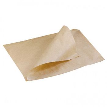 Papel Para Hamburguesas Kraft Antigrasa (24x24cm) 1000 Unidades