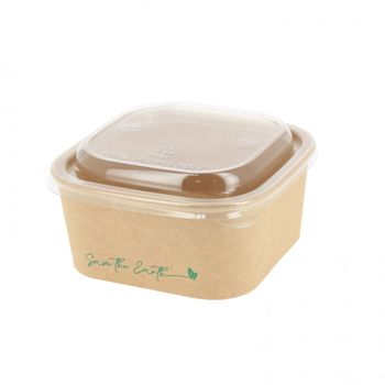 ENVASES KRAFT ESTANCOS PARA COMIDAS CALIENTES Y FRIAS 750CC