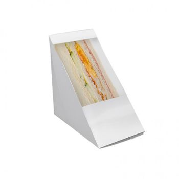 Sandwich Doble En Cartón Con Ventana 500 Unidades