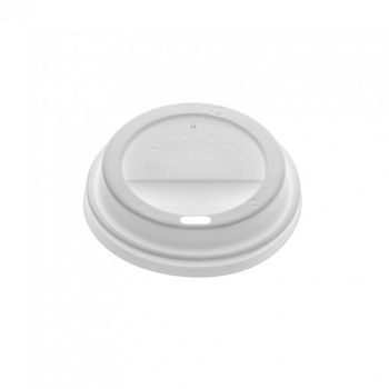 Tapa Travel Blanca Vaso Café (8ø) Pack De 100 Unidades