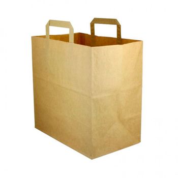 BOLSA DE PAPEL PARA BOCADILLO 30X9+4 cm. (500 Uds.)