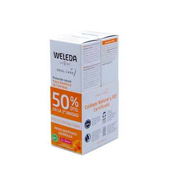 Duplo Dentífrico Caléndula Weleda - 2ª Unidad 50% Dto.- 75 Ml