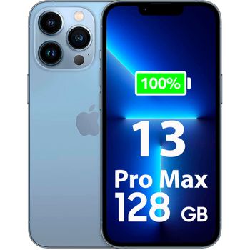 Iphone 13 Pro Max 128gb Azul Alpino Reacondicionado A+ (batería 100%)