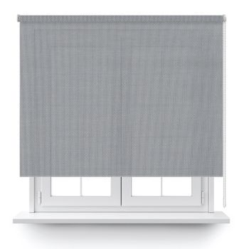 Estor Enrollable Motorizado Viewbox (con Cajón) - Tejido Screen Apertura  10% Blanco 75 X 190cm con Ofertas en Carrefour