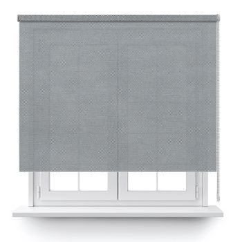 Estor Enrollable Screen Basic 5% Gris 140x150cm.